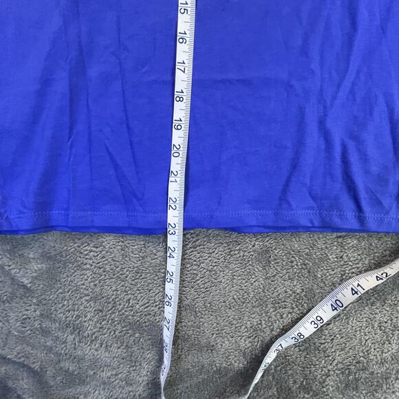 Nike Shirt Boys Large Blue Dri-Fit Cotton Football Graphic Athletic New Tag - Picture 9 of 11